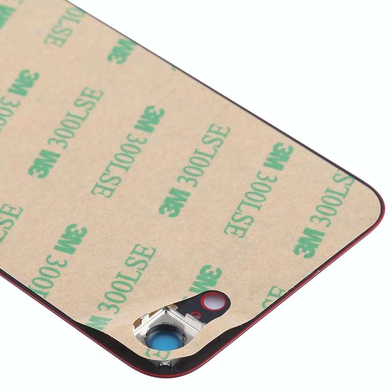 Back Cover with Adhesive for iPhone 8(Red)