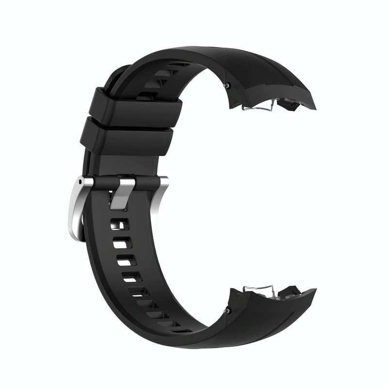 For Huawei Honor Watch GS Pro Silicone Watch Band, Size: One Size(Black)