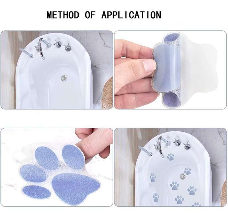 PEVA Non-slip Sticker Bathroom Bathtub Cartoon Non-slip Sticker, Model: 9 Sea Creatures