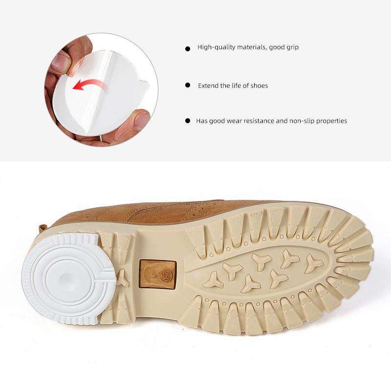 2 Pairs Sole Wear-Resistant Rubber Cuttable Sports Anti-Slip Sticker, Size: No.3 43 Yards(White)