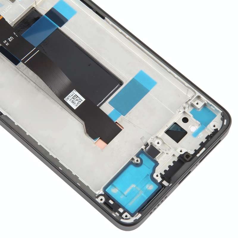 For Xiaomi Poco X6 Original AMOLED Material LCD Screen Digitizer Full Assembly with Frame (Black)