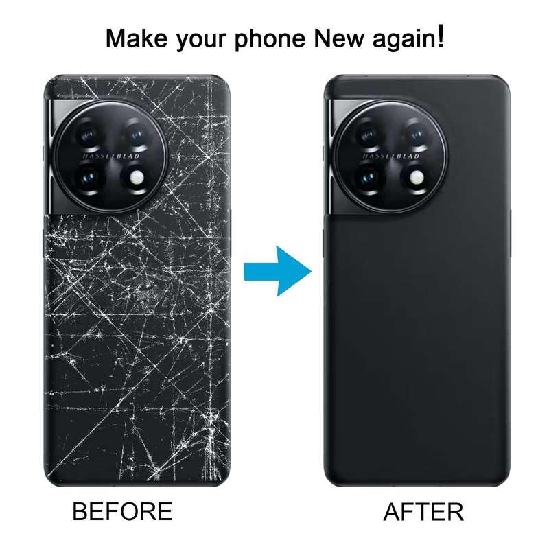 For OnePlus 11 Original Battery Back Cover(Black)