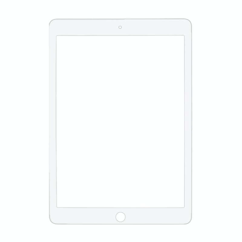 Front Screen Outer Glass Lens for iPad Air 2 / A1567 / A1566 (White)