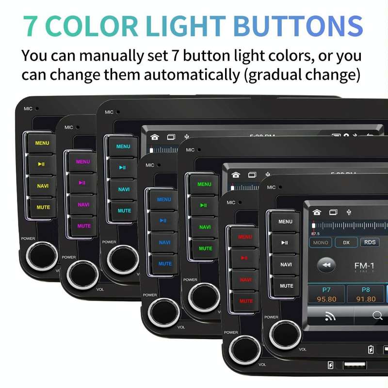 S9070 For Volkswagen 7 inch Portable Car MP5 Player Support CarPlay / Android Auto, Specification...