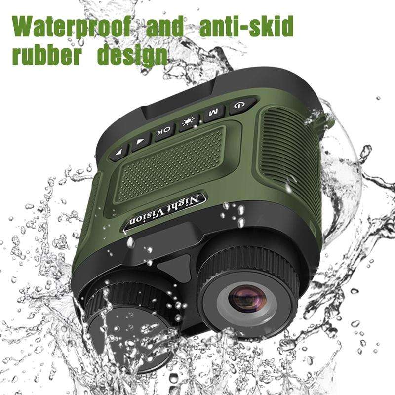 DT29 3 inch IPS Screen Binoculars Digital Binoculars Night Vision(Green)