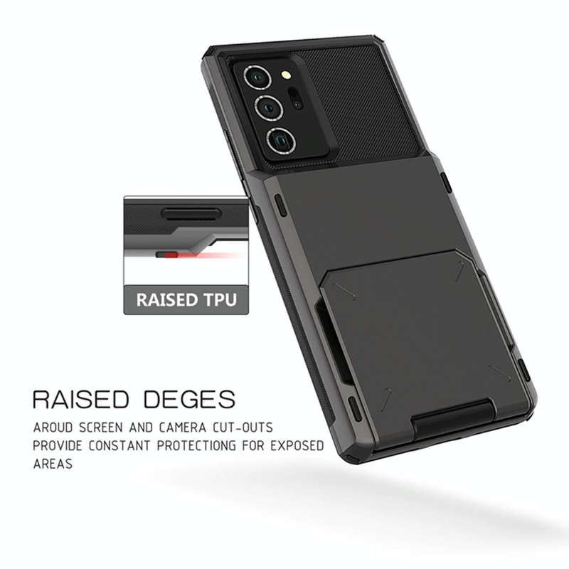 For Samsung Galaxy Note20 Scratch-Resistant Shockproof Heavy Duty Rugged Armor Protective Case wi...