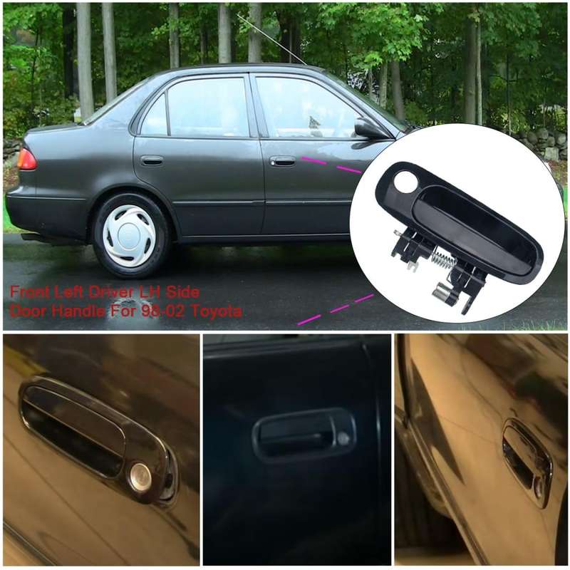 Car Left Front Door Outside Handle 69220-02030 for Toyota Corolla 1998-2002