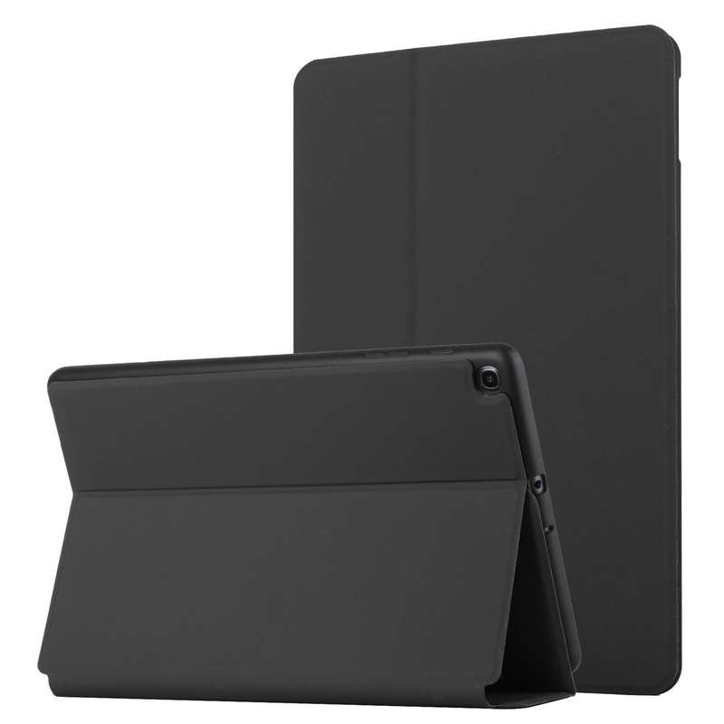 For Samsung Galaxy Tab A 10.1 2019 T515/T510 Dual-Folding Horizontal Flip Tablet Leather Case wit...