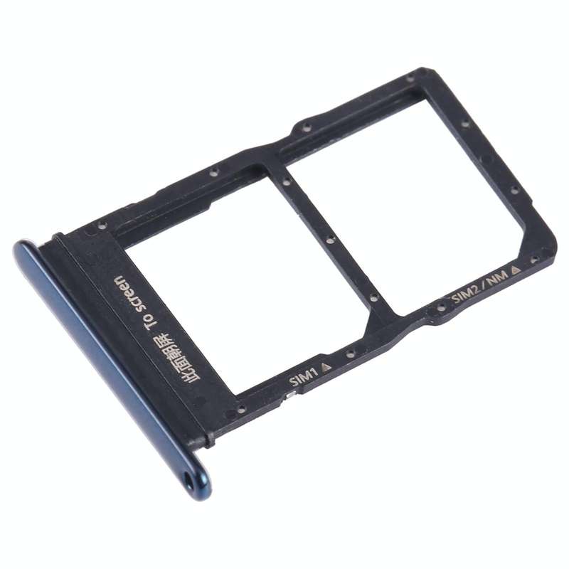 For Honor X10 Pro SIM + SIM / NM Card Tray (Blue)