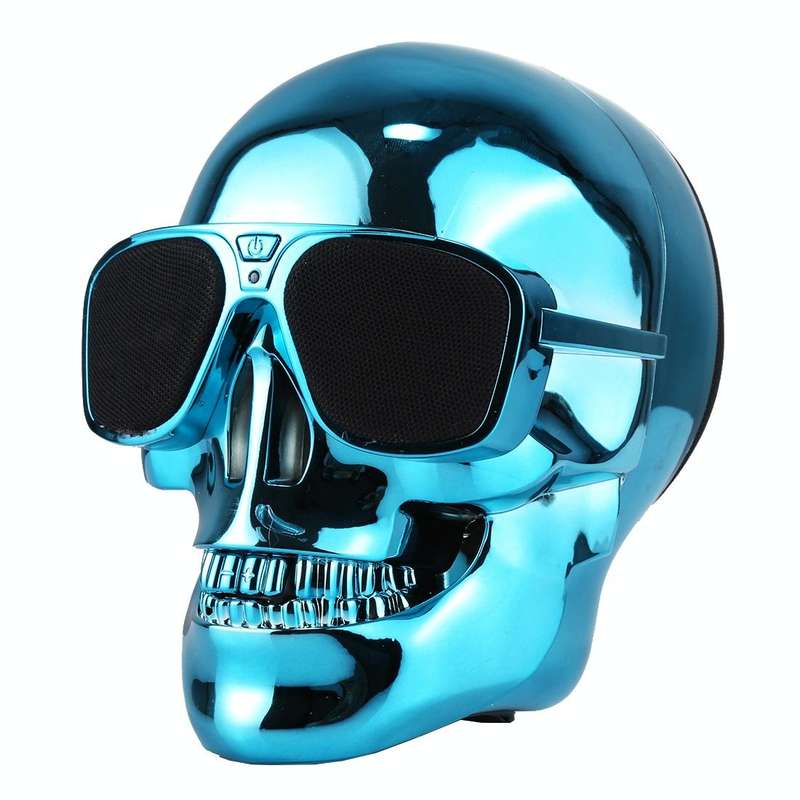 Sunglasses Skull Bluetooth Stereo Speaker, for iPhone, Samsung, HTC, Sony and other Smartphones (...
