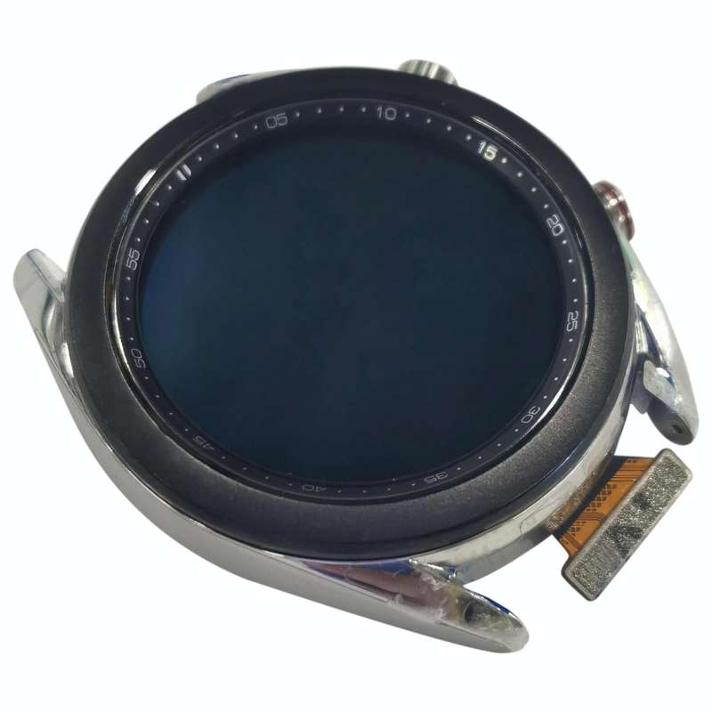 LCD Screen and Digitizer Full Assembly With Frame for Samsung Galaxy Watch3 SM-R850/R855(Silver)