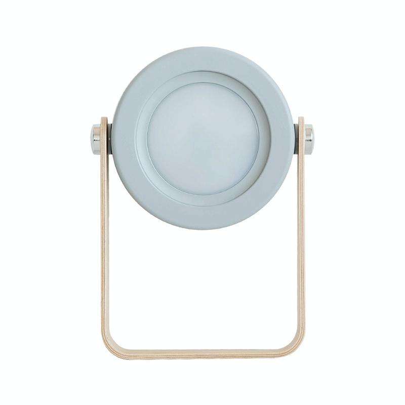DC 5V Rechargeable Lantern Lamp Touch Control LED Light (Grey)