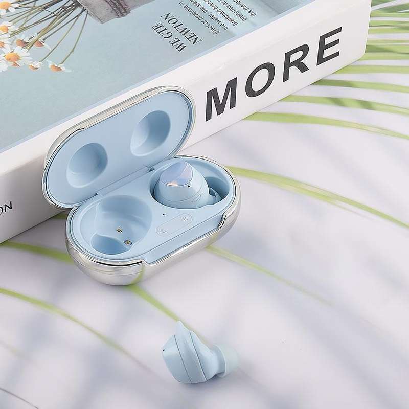 For Samsung Galaxy Buds / Buds+ Electroplate Earphone Protective Case