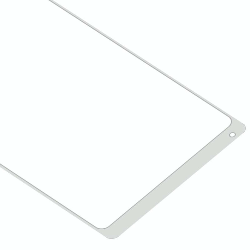 Front Screen Outer Glass Lens with OCA Optically Clear Adhesive for Xiaomi Mi Mix 2(White)