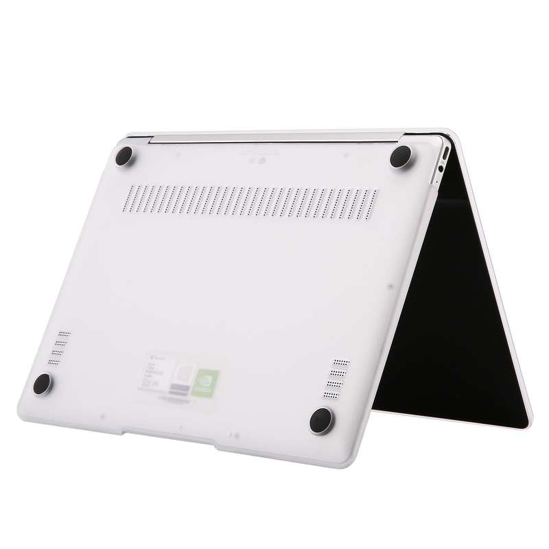 For Huawei MateBook D 14 / MagicBook 14 / X14 Shockproof Frosted Laptop Protective Case(Transparent)