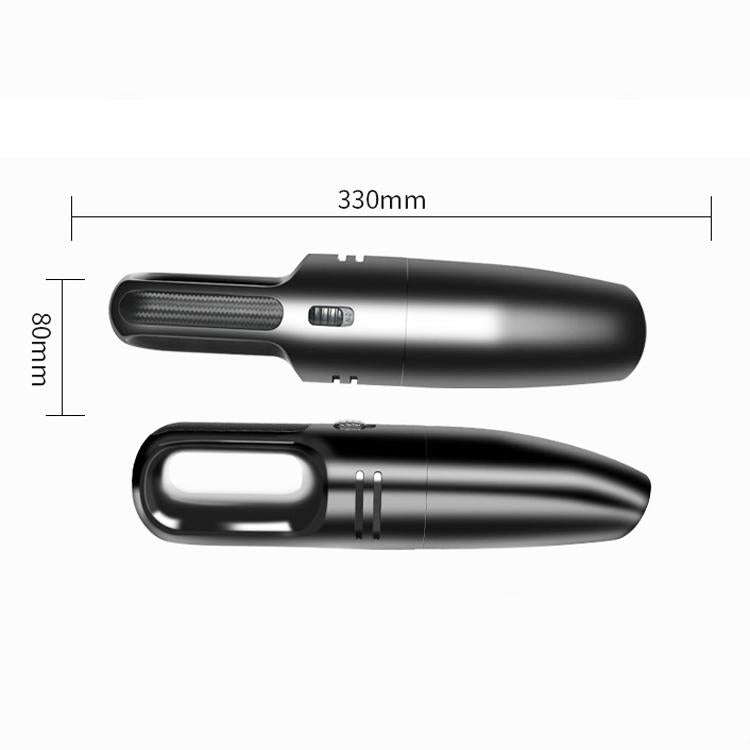 Car Handheld Portable Vacuum Cleaner Small Car Vacuum Cleaner Wireless Black
