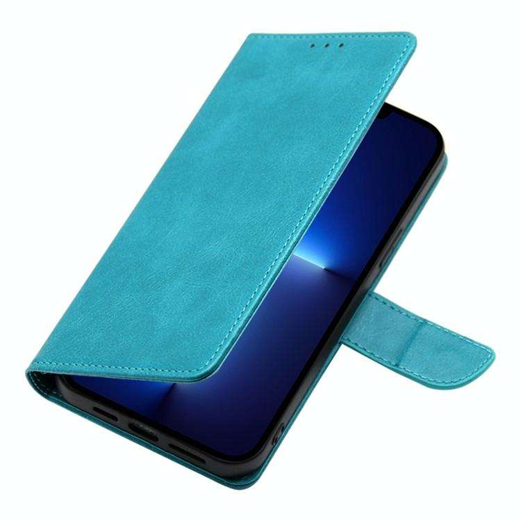 For Huawei nova 12i 4G Calf Texture Buckle Flip Leather Phone Case(Light Blue)