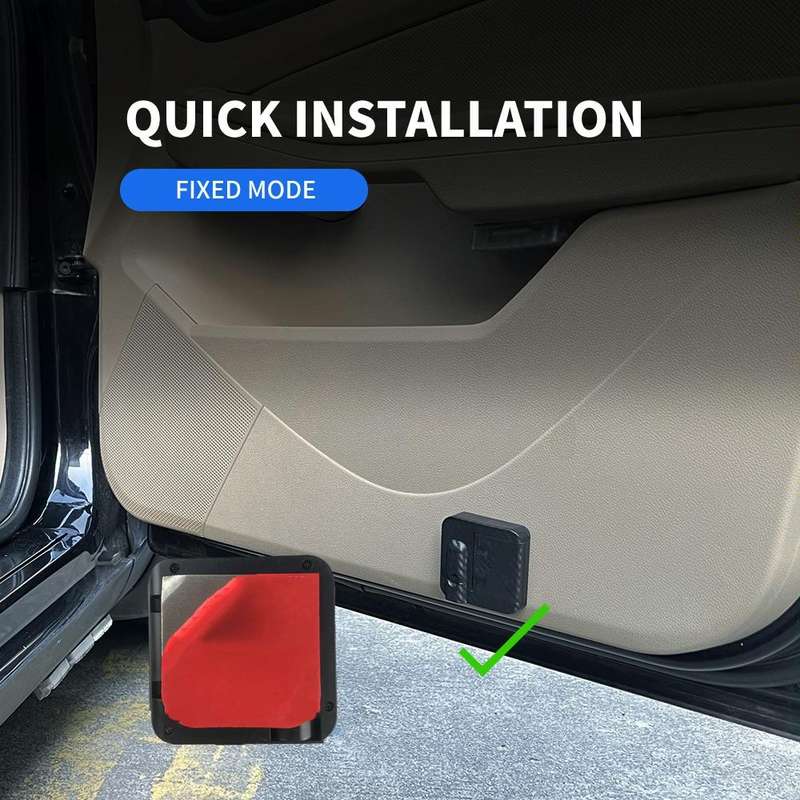 LED Infrared Induction Car Door Welcome Light Night Projection Ambient Light, Specification: Mode...