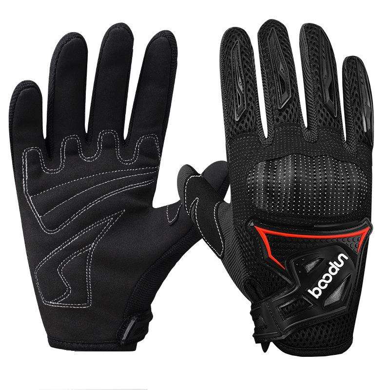 Boodun Motorcycle Electric Car Gloves Riding Off-Road Men And Women Racing Breathable Anti-Fall G...