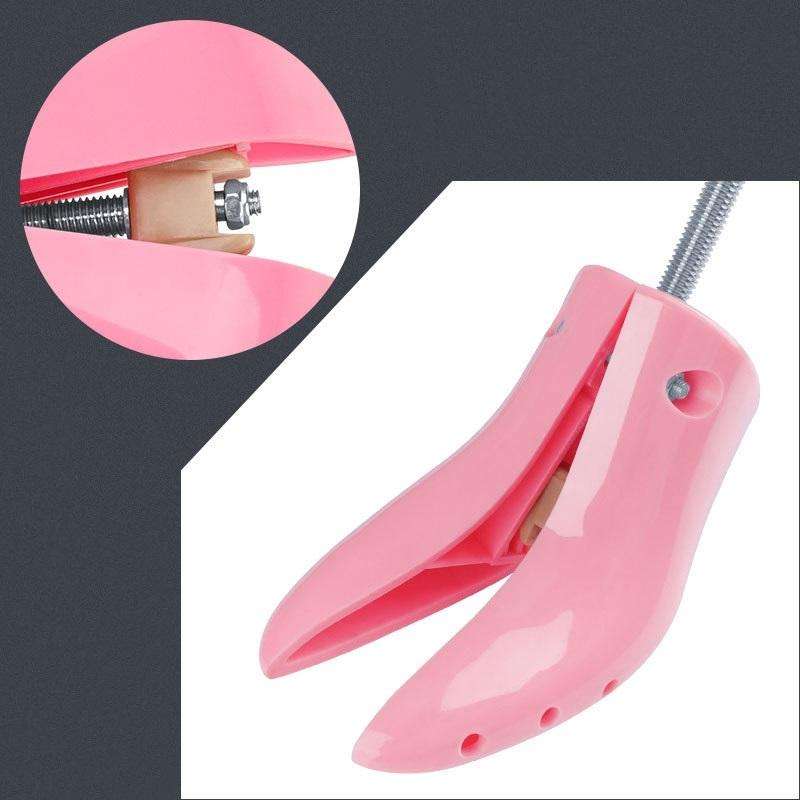Boots High-Top Shoes Shoe Expander Adjustable Boot Support(Pink)