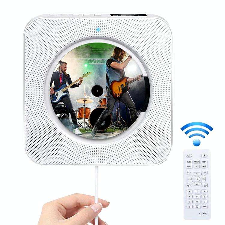 The Second Generation Portable Digital Display Bluetooth Speaker CD Player with Remote Control (W...