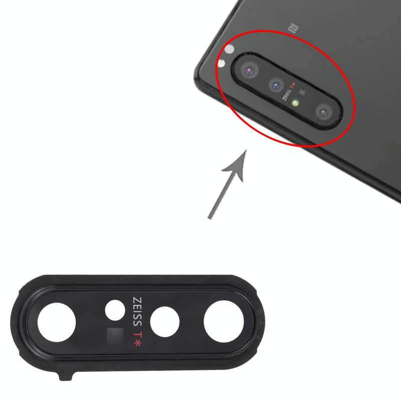 Camera Lens Cover for Sony Xperia 1 II (Black)