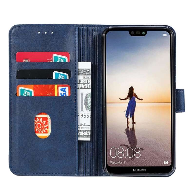 For Huawei P30 Lite GUSSIM Business Style Horizontal Flip Leather Case with Holder & Card Slots &...