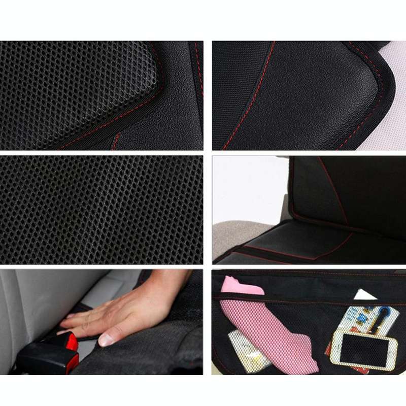 Car Seat Cushion Four Seasons Universal Simple Seat Cover Backrest Free Anti-slip Mat Auto Access...