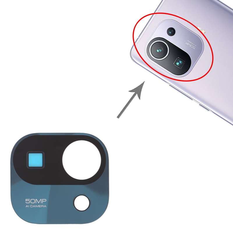 Back Camera Lens for Xiaomi Mi 11 Pro M2102K1AC (Green)