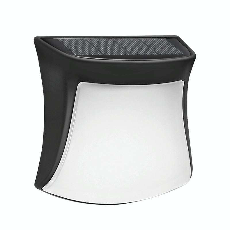 Solar Doll Wall Light Outdoor Garden Fence Decoration Waterproof Solar Light(White Light)