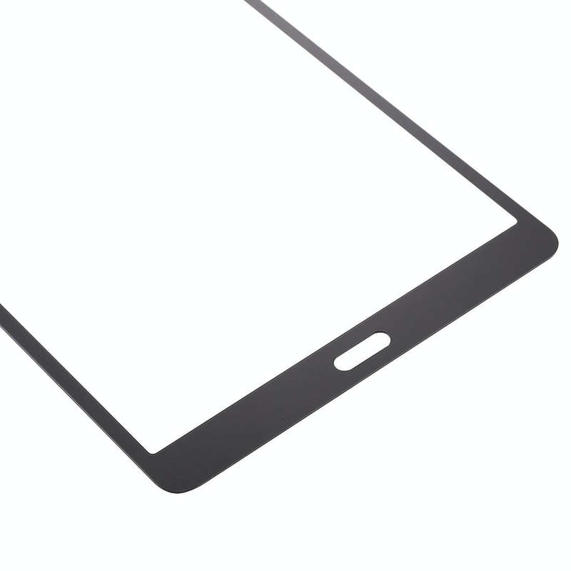 For Galaxy Tab S 8.4 / T700  Front Screen Outer Glass Lens (Black)