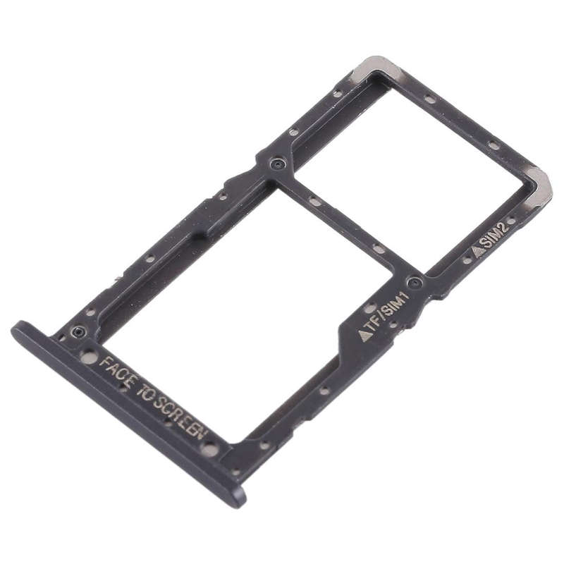 SIM Card Tray + SIM Card Tray / Micro SD Card Tray for Xiaomi Pocophone F1 (Black)