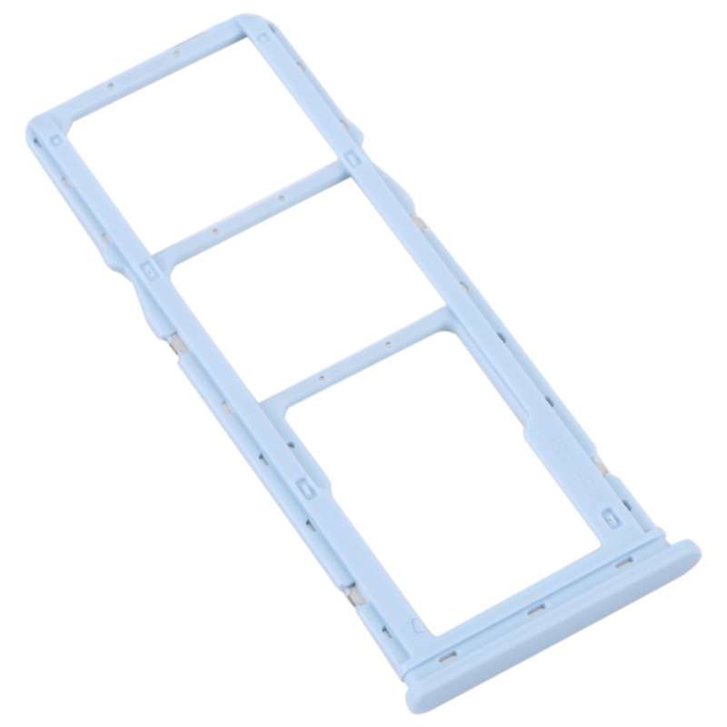 For Xiaomi Redmi A1 2022 / Redmi A1+ SIM Card Tray + SIM Card Tray + Micro SD Card Tray (Blue)