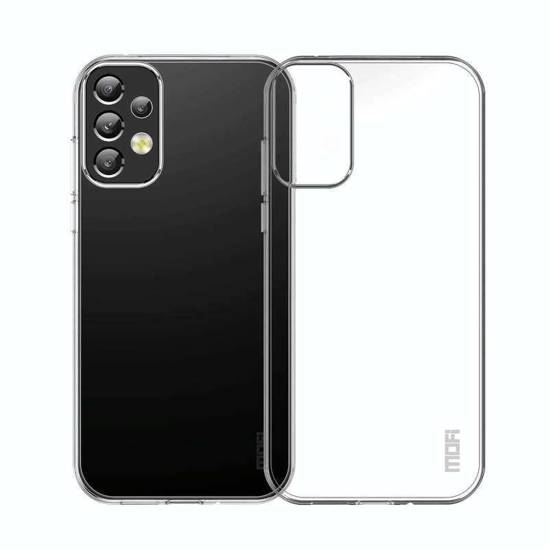 For Samsung Galaxy A73 5G MOFI Ming Series Ultra-thin TPU Phone Case(Transparent)