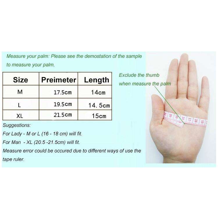 Cycling Shock Absorbing Anti-Slip Gloves Fitness Weight Lifting Training Half-finger Gloves, Size...