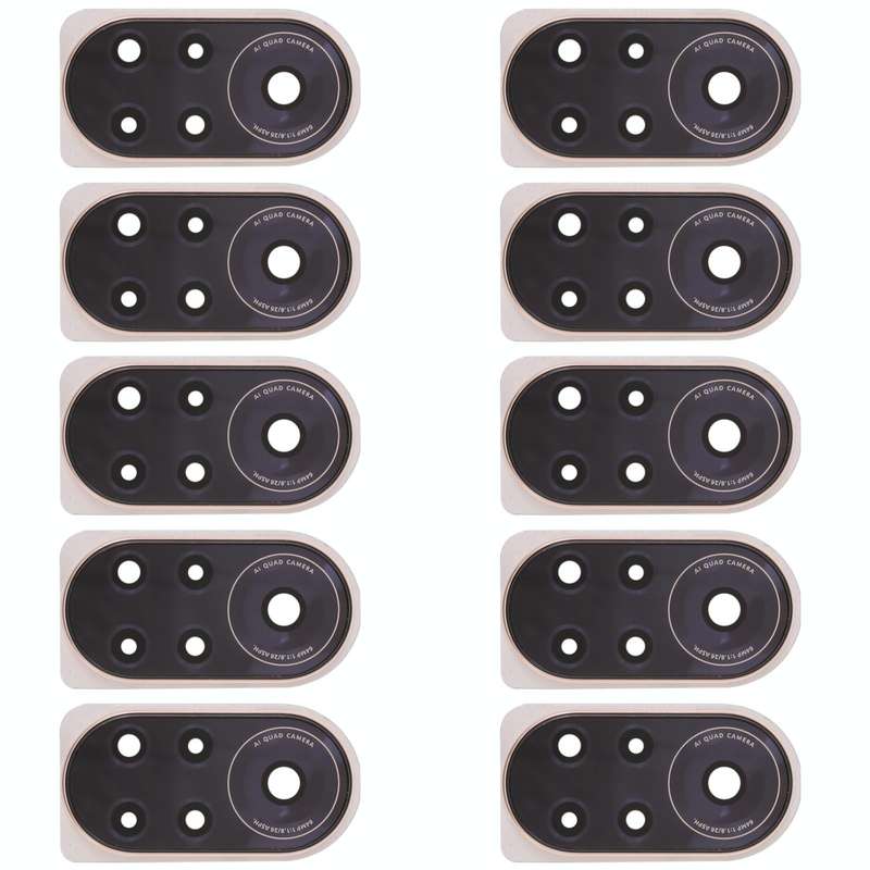 For Huawei Nova 8 Pro 5G  10pcs Camera Lens Cover (Gold)