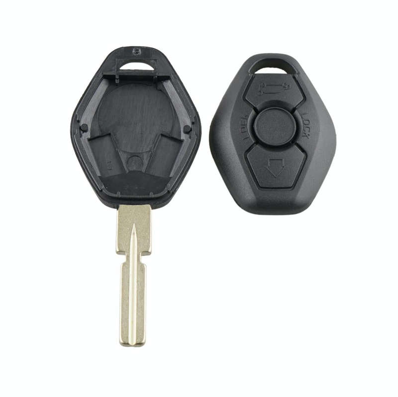 For BMW 1 / 3 / 5 / 6 / 7 Series & X3 / X5 / Z3 / Z4 Car Keys Replacement Car Key Case, with HU58...