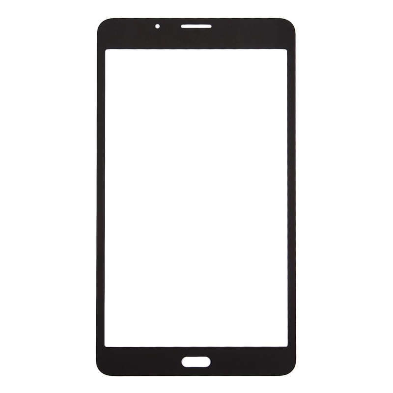 For Galaxy Tab A 7.0 LTE (2016) / T285 Front Screen Outer Glass Lens (Black)