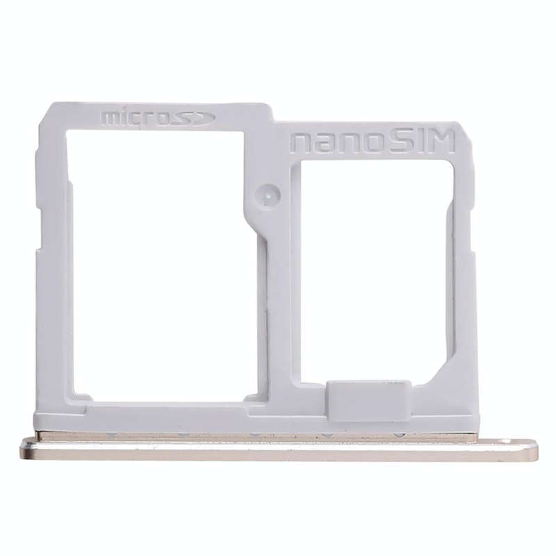 SIM Card Tray + Micro SD Card Tray for LG Q6 / M700 / M700N / G6 Mini(Gold)