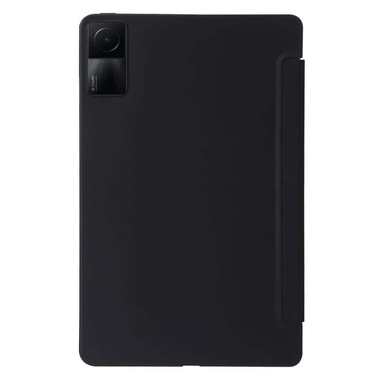 For Xiaomi Redmi Pad 10.6 Deformation Silicone Leather Tablet Case(Black)