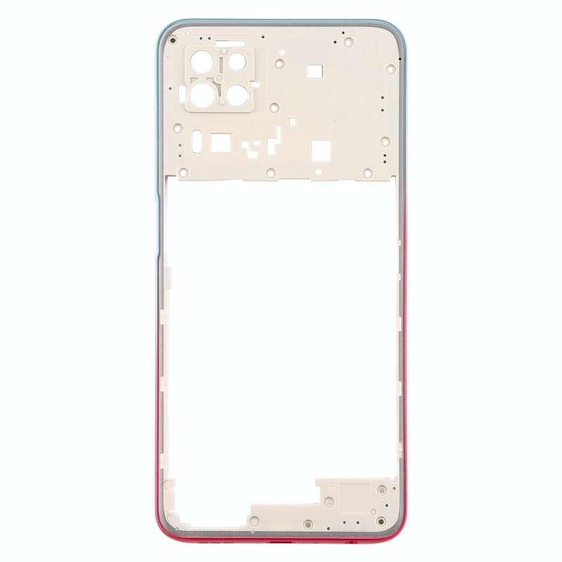 For OPPO A72 5G PDYM20 Middle Frame Bezel Plate (Blue)