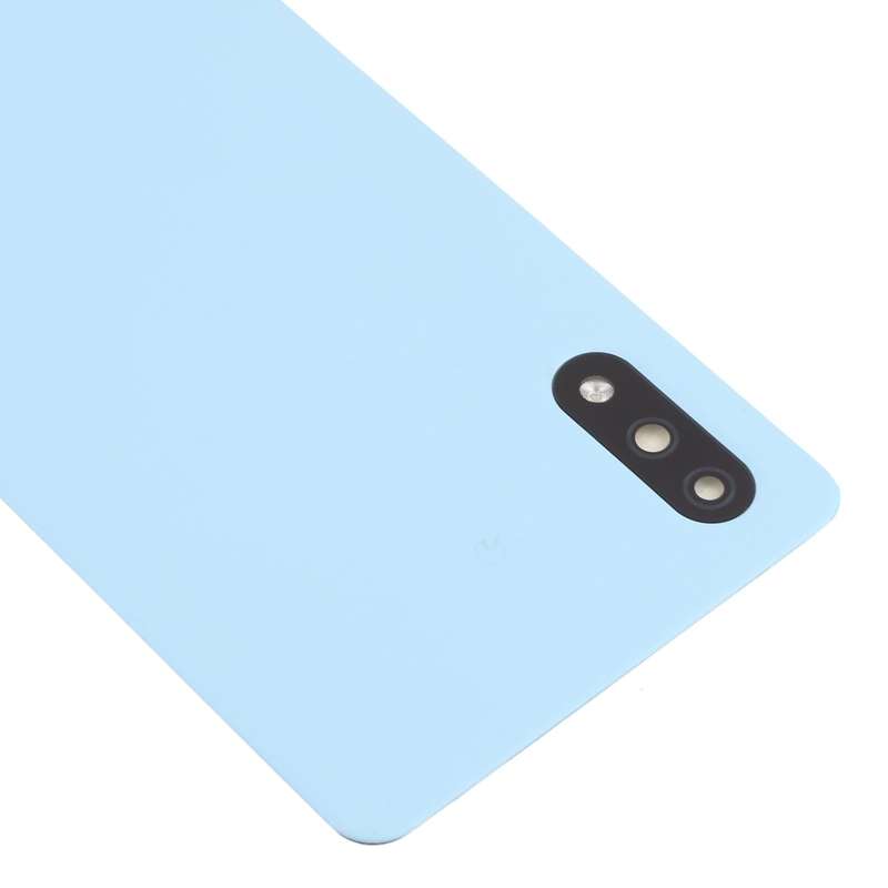 Battery Back Cover with Camera Lens Cover for Sony Xperia Ace II SO-41B(Blue)
