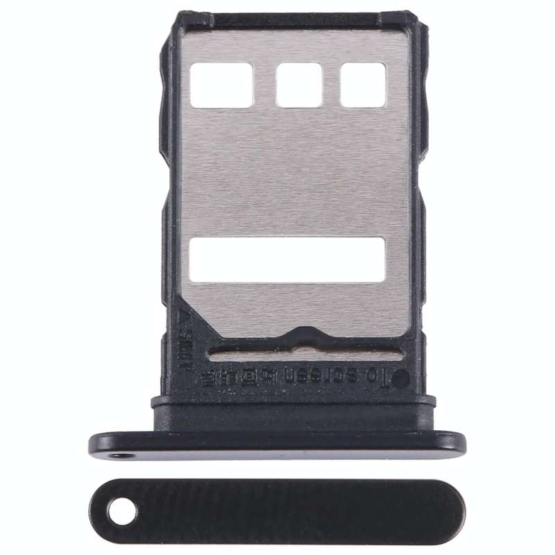 For Huawei Enjoy 50 Plus SIM Card Tray (Black)