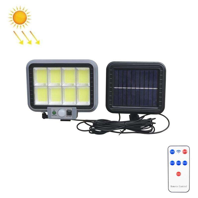 8 x 20 COB Outdoor Waterproof Solar Split Type Wall Light Human Induction Garden Corridor Househo...