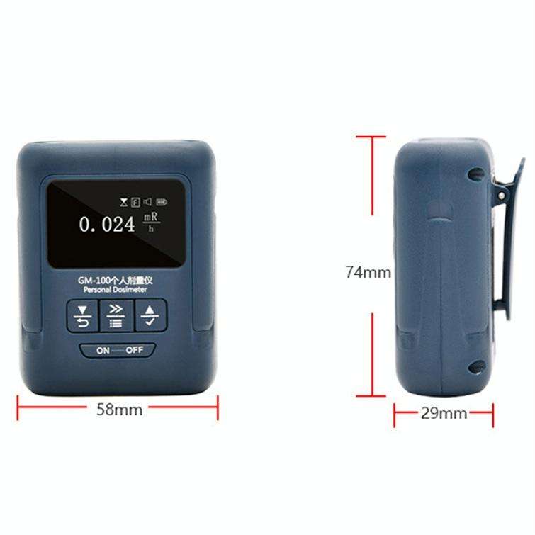 Nuclear Radiation Detector Radioactive Environment X-Ray Detector, Style: GM100A