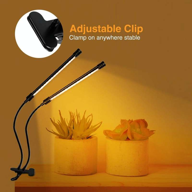 LED Plant Lamp Full Spectroscopy Natural White Remote Control Dimming Plant Growth Lamp, Power: 9...