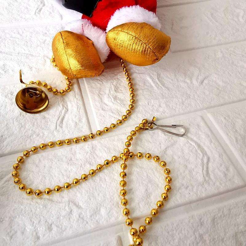 Electric Santa Claus Toy Christmas Children Gift Decoration, Specification: Climbing Beads