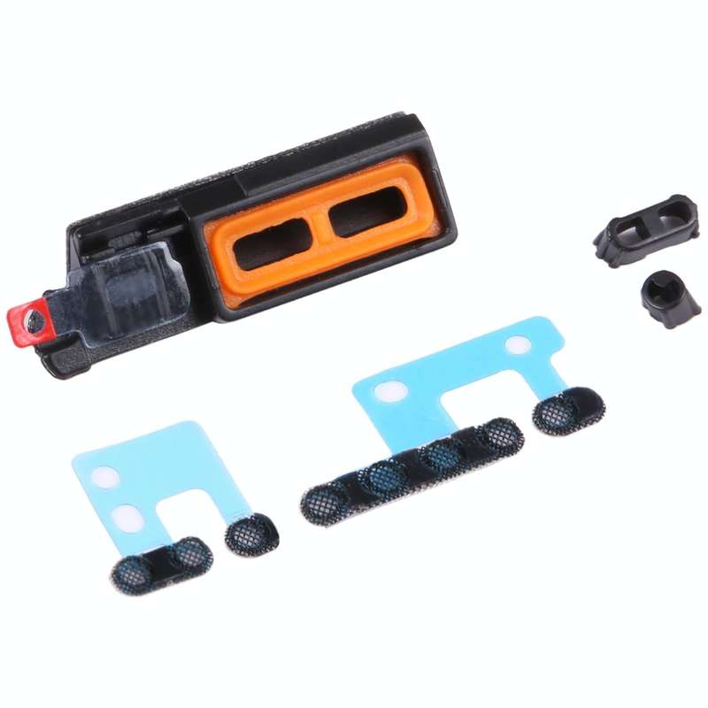 10sets Speaker Ringer Buzzer Dustproof Mesh For iPhone 14 Pro (Black)
