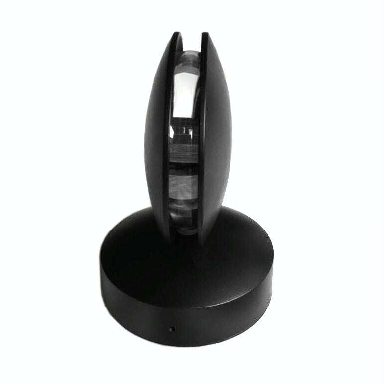 Black LED Door Frame Corridor Window Wall Spotlight(Warm Light)