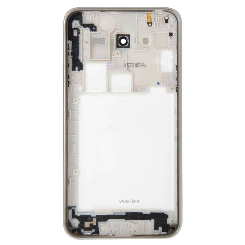 For Galaxy J7 Full Housing Cover (Middle Frame Bezel + Battery Back Cover) (White)